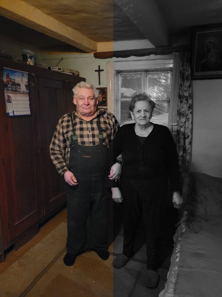 Pan Jan z synem Krzysztofem